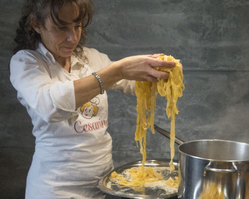 Cooking classes Laterina: Ravioli and tagliatelle: secrets of fresh pasta
