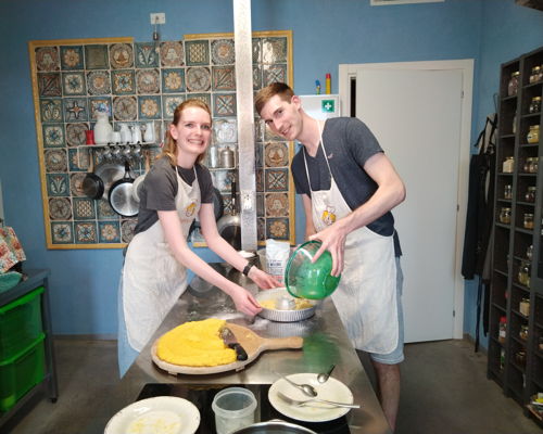 Cooking classes Castelnuovo del Garda: Viva la polenta! Cook, taste and create with us